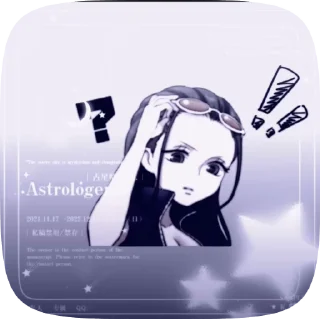 📑 emoji 🩹Niko Robin @ShowTimesh Telegram sticker 3 of 35