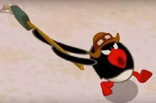 🐧 emoji Пин - стикеры из серий @MoiStikiBot Telegram sticker 19 of 120