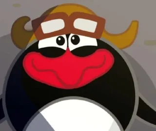 🐧 emoji Пин - стикеры из серий @MoiStikiBot Telegram sticker 1 of 120