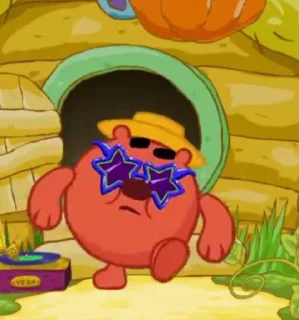 🐻 emoji Копатыч - стикеры из серий @MoiStikiBot Telegram sticker 13 of 120