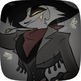 Sticker from БОЛЬШЕ ⇨ @CLOOBHUB СТРАЙКЕР АДСКИЙ БОСС HELLUVA ТГ