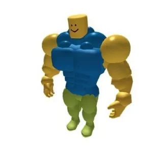 💪 emoji БОЛЬШЕ ⇨ @CLOOBHUB РОБЛОКС НУБ ROBLOX NOOB СТИКЕРЫ Telegram sticker 10 of 44