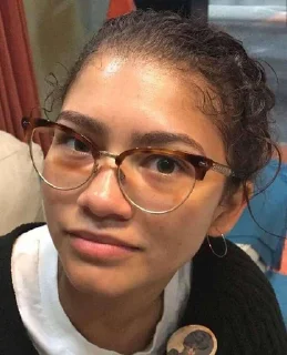 🥸 emoji Zendaya is a goddess Telegram sticker 18 of 34
