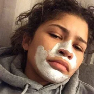 👺 emoji Zendaya is a goddess Telegram sticker 5 of 34