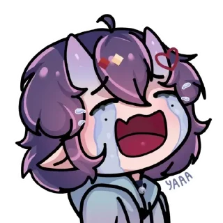 Sticker from Chibi Mery by @Svit_Kikoyo