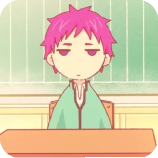 Sticker from Saiki kusuo no psi nan : @Pepelicon