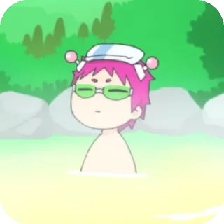 Sticker from Saiki kusuo no psi nan : @Pepelicon