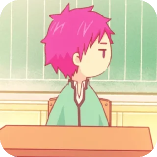 Sticker from Saiki kusuo no psi nan : @Pepelicon