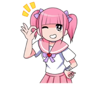 Sticker from Menhera chan @kiwiys