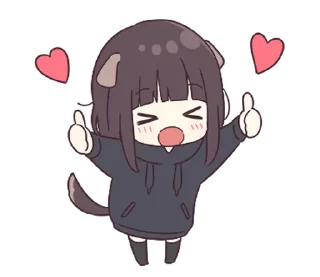 ❤️ emoji куруми ♡ @softsticks Telegram sticker 2 of 40