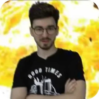 😎 emoji Брайн Telegram sticker 5 of 48