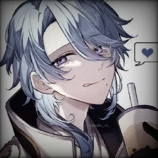 Sticker from ✰Камисато Аято ~° @mikoni_no