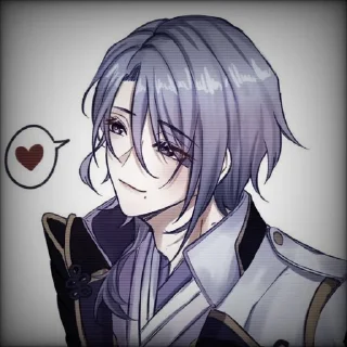 🌟 emoji ✰Камисато Аято ~° @mikoni_no Telegram sticker 8 of 75