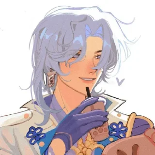 Sticker from аято  @fordgenshin