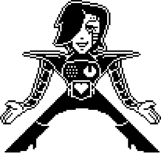 😸 emoji @Really_BF ¦ mettaton. ¦ @manysticks Telegram sticker 22 of 120