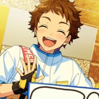 🪵 emoji ⊰ 🪵 mitsuru tenma @pantaloneshusband Telegram sticker 20 of 50