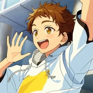 🪵 emoji ⊰ 🪵 mitsuru tenma @pantaloneshusband Telegram sticker 19 of 50