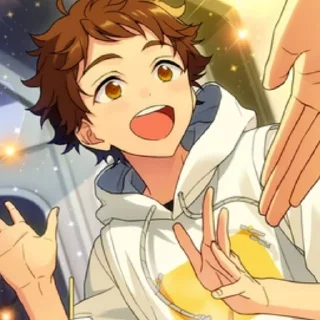 🪵 emoji ⊰ 🪵 mitsuru tenma @pantaloneshusband Telegram sticker 11 of 50