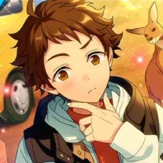 🪵 emoji ⊰ 🪵 mitsuru tenma @pantaloneshusband Telegram sticker 7 of 50