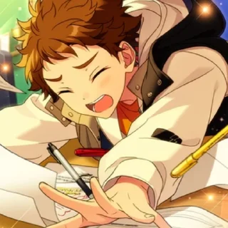🪵 emoji ⊰ 🪵 mitsuru tenma @pantaloneshusband Telegram sticker 5 of 50