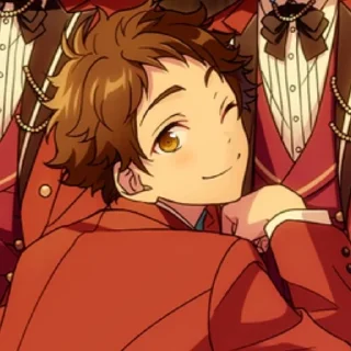 🪵 emoji ⊰ 🪵 mitsuru tenma @pantaloneshusband Telegram sticker 17 of 50