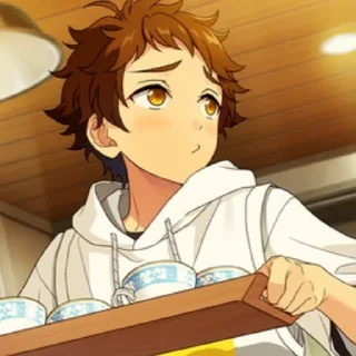 🪵 emoji ⊰ 🪵 mitsuru tenma @pantaloneshusband Telegram sticker 15 of 50