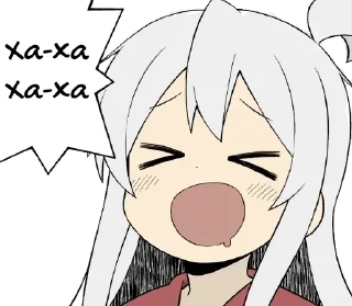 😂 emoji Onii-chan wa Oshimai! (RUS) Telegram sticker 12 of 120