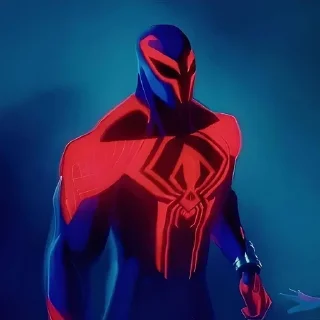 🥰 emoji 🔴Spider-man 2099🔴: @Earth928B Telegram sticker 14 of 100