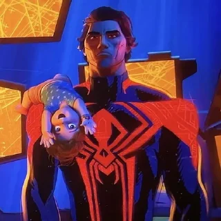 🥵 emoji 🔴Spider-man 2099🔴: @Earth928B Telegram sticker 8 of 100