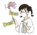 😷 emoji kokurikozaka kara Telegram sticker 16 of 40