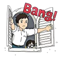 🚪 emoji kokurikozaka kara Telegram sticker 17 of 40