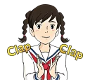 👏 emoji kokurikozaka kara Telegram sticker 5 of 40