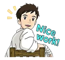 😃 emoji kokurikozaka kara Telegram sticker 6 of 40
