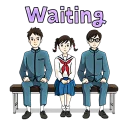 💬 emoji kokurikozaka kara Telegram sticker 21 of 40