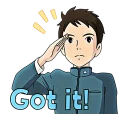 👌 emoji kokurikozaka kara Telegram sticker 3 of 40