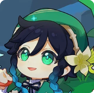 😄 emoji Геншин пикчи и гифки Telegram sticker 15 of 27
