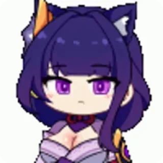😾 emoji Геншин пикчи и гифки Telegram sticker 7 of 27