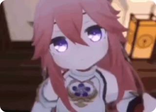 😊 emoji Геншин пикчи и гифки Telegram sticker 24 of 27