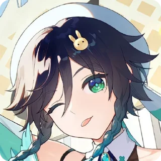 😋 emoji Геншин пикчи и гифки Telegram sticker 17 of 27