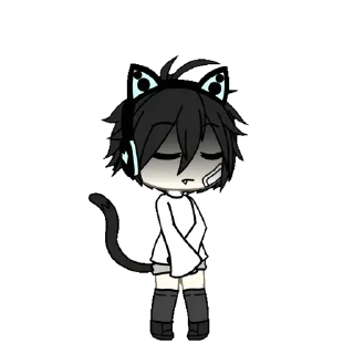 😓 emoji гачимучи с Сушкой) Telegram sticker 15 of 20