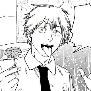 Sticker from Chainsaw man