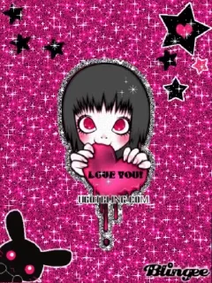 💘 emoji anime glitter ✨🇺🇦 @s32r11ml Telegram sticker 8 of 81