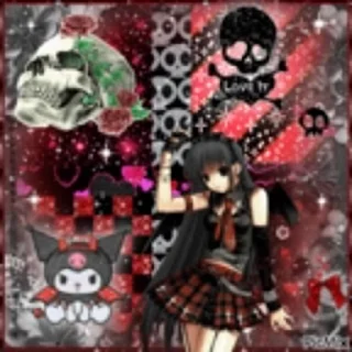 Sticker from アニメの女の子のGIF🌟