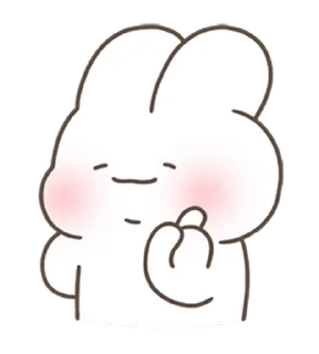 ⭐ emoji заяц @drowndreams Telegram sticker 10 of 24