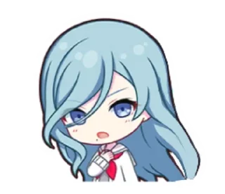 🩵 emoji shizuku hinomori. Telegram sticker 17 of 19