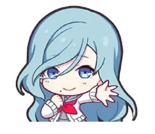 Sticker from shizuku hinomori.