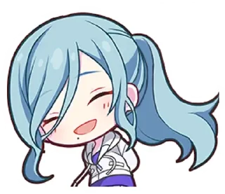 🩵 emoji shizuku hinomori. Telegram sticker 13 of 19