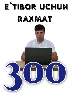 😄 emoji @teacherazizbek Telegram sticker 6 of 12