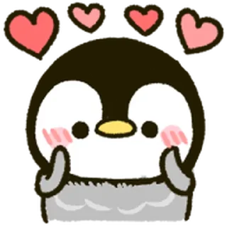 ⭐ emoji pen pen ♡ @inrwex Telegram sticker 17 of 40