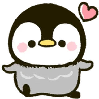 ⭐ emoji pen pen ♡ @inrwex Telegram sticker 18 of 40